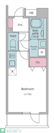 レジディア文京小石川の物件間取画像